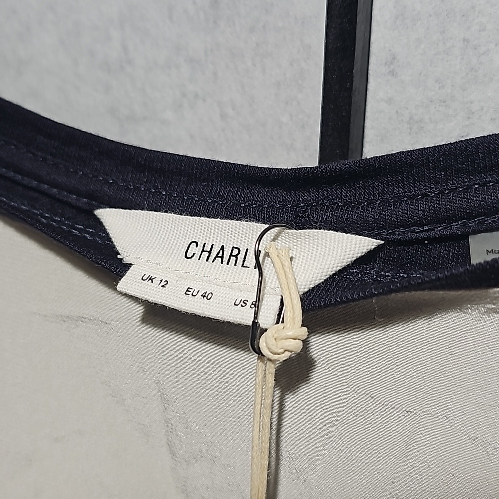 Charli London Silk Blouse Size 8 Nwt — image 3 of 8